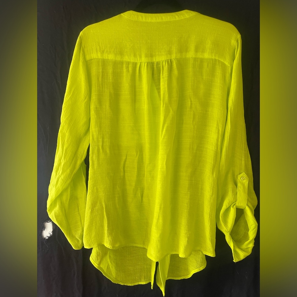 Zac & Rachel Lime Green Tunic